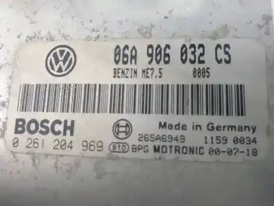 Автозапчасти б/у блок управления двигателем за seat leon (1m1) apg ссылки oem iam 0261204969 06a906032cs 