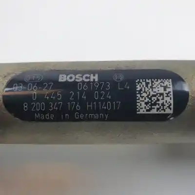 Pezzo di ricambio per auto di seconda mano rampa iniettori per renault scénic ii (jm0/1_) 2.0 (jm05, jm0u, jm1n, jm1u, jm2v) riferimenti oem iam 8200347176 0445214024 