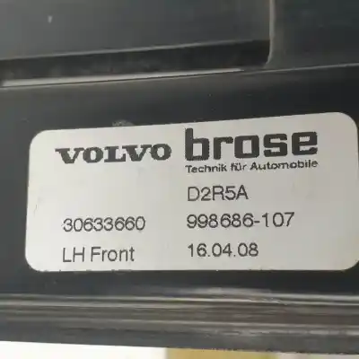 Автозапчасти б/у регулятор стекла переднего левого за volvo c70 cabriolet d5244t13 ссылки oem iam 30633660  