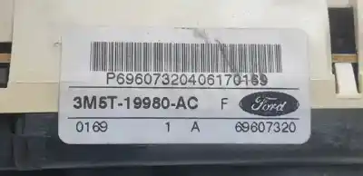 Second-hand car spare part heating / air conditioning control panel for ford focus c-max (cap) d-g8da oem iam references 3m5t19980ac 69607320 