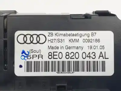 Автозапчасти б/у климат-контроль за audi a4 cabrio (8h) bfb ссылки oem iam 8e0820043al  