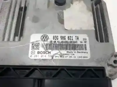 Second-hand car spare part ecu engine control for volkswagen eos (1f7) bmm oem iam references 0281014590 03g906021ta 