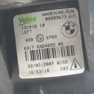 Pezzo di ricambio per auto di seconda mano fendinebbia sinistra per bmw x3 (e83) m47n204d4.204d4.m47n2 riferimenti oem iam 6317692465505 halogeno 89203673 
