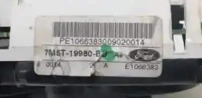 Peça sobressalente para automóvel em segunda mão comando de sofagem (chauffage / ar condicionado)  por ford focus lim. (cb4) g8da. g8db. g8dd. g8de. g8df referências oem iam 7m5t19980bd e1066383 