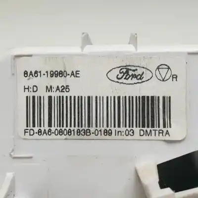Peça sobressalente para automóvel em segunda mão comando de sofagem (chauffage / ar condicionado)  por ford fiesta (cb1) spjc referências oem iam 8a6119980ae  