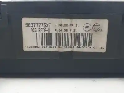 Second-hand car spare part climate control for citroen c3 8hx oem iam references 96377775xt  