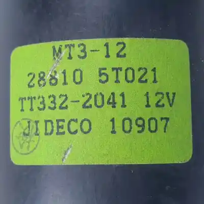 Peça sobressalente para automóvel em segunda mão motor do limpa para brisas por nissan cabstar e td27t referências oem iam 288105t021 tt3322041 
