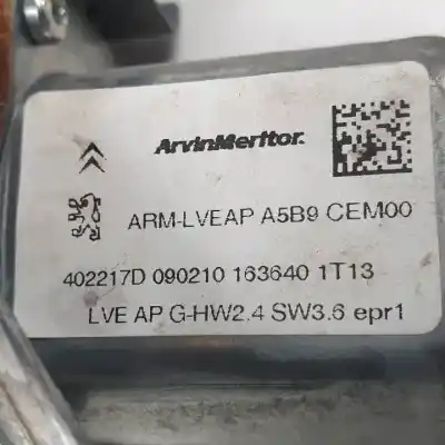 Second-hand car spare part driver left window regulator for citroen c3 picasso 9hxdv6ated4.9hx.9h02 oem iam references 402217d  