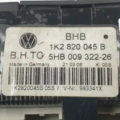 Автозапчасти б/у отопление / кондиционирование воздуха за volkswagen jetta (1k2) azv. bkd. cbda. cbdb. cjaa ссылки oem iam 1k2820045b 5hb00932226 