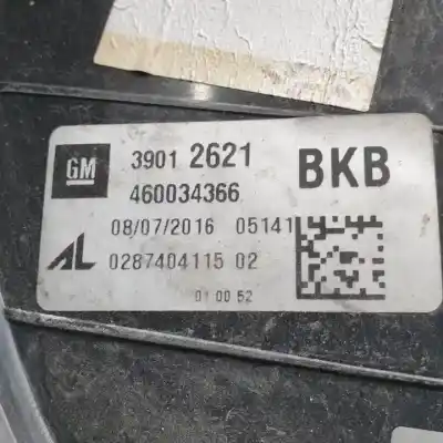 Second-hand car spare part left tailgate light for opel corsa e (x15) 1.4 turbo (08, 68) oem iam references 39012621 halogeno 460034366 