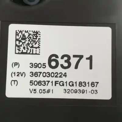 Second-hand car spare part dashboard for opel corsa e (x15) 1.4 turbo (08, 68) oem iam references 39056371 367030224 