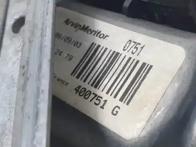 Pezzo di ricambio per auto di seconda mano alzacristalli posteriore sinistro per renault scénic ii (jm0/1_) 2.0 (jm05, jm0u, jm1n, jm1u, jm2v) riferimenti oem iam 400751g  