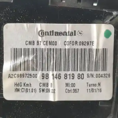 Автозапчасти б/у приборная доска за ds 4 bhz ссылки oem iam 9814681980 a2c98972500 