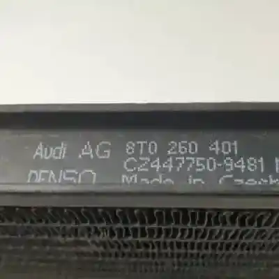 Peça sobressalente para automóvel em segunda mão condensador / radiador de ar condicionado por audi a4 berlina (b8) cjeb referências oem iam 8t0260401  