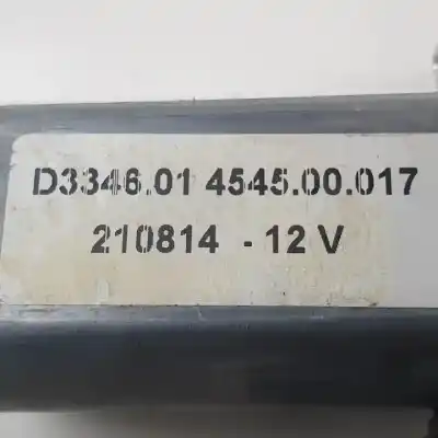 Автозапчастина б/у двигатель переднього правого скла для fiat i scudo (222) dhx посилання на oem iam d334601 454500017 