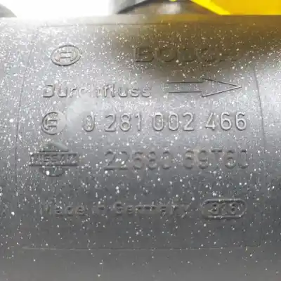 Peça sobressalente para automóvel em segunda mão medidor de massa de ar por nissan cabstar e td27t referências oem iam 2268069t60 0281002466 