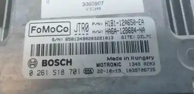 Автозапчасти б/у блок управления двигателем за ford ecosport (cr6) m1ju ссылки oem iam 0261s18701 h1b112a650ea ha6a12b684na 