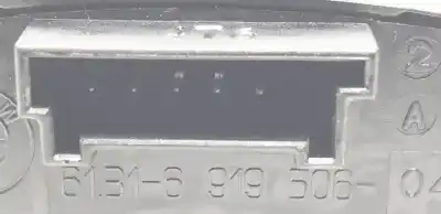 Peça sobressalente para automóvel em segunda mão interruptor 4 piscas - emergência por bmw x5 (e70) 306d3.m57d30 referências oem iam 61316919506  