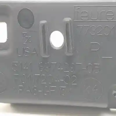 Peça sobressalente para automóvel em segunda mão puxador interior traseiro esquerdo por bmw x5 (e70) 306d3.m57d30 referências oem iam 5141697429705  