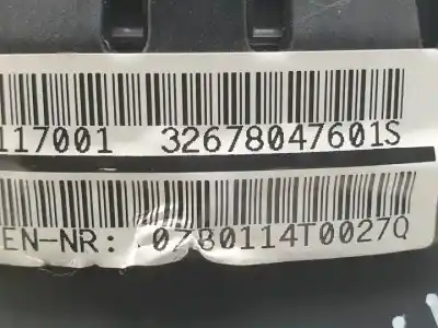 Peça sobressalente para automóvel em segunda mão airbag dianteiro esquerdo por bmw x5 (e70) 306d3.m57d30 referências oem iam 32678047601s 2406117001 