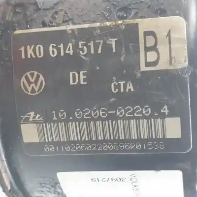 Second-hand car spare part abs for volkswagen jetta (1k2) azv. bkd. cbda. cbdb. cjaa oem iam references 1k0614517t 10020602204 1k0907379aa 