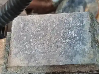 Second-hand car spare part complete engine for honda cr-v iii (re_) 2.0 i-vtec (re5, re1) oem iam references r20a2  