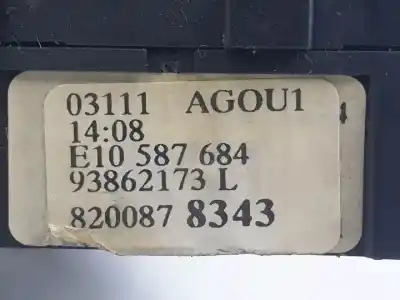 Pezzo di ricambio per auto di seconda mano comando pulito per opel vivaro m9r630. m9r780. m9r782. m9r786 riferimenti oem iam 93862173l 8200878343 