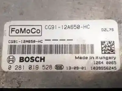 Second-hand car spare part ecu engine control for ford galaxy (ca1) knwa oem iam references 0281019528 cg9112a650hc 1039s56245 