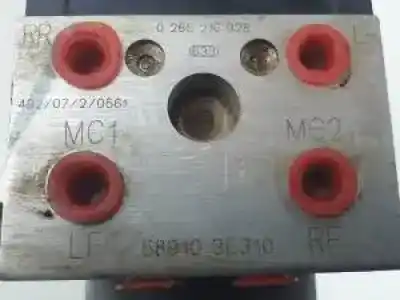 Peça sobressalente para automóvel em segunda mão abs por kia sorento (bl) g4js referências oem iam 589103e310 0265216928 0273004660 