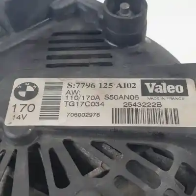 Pezzo di ricambio per auto di seconda mano alternatore per bmw x5 (e70) 306d3.m57d30 riferimenti oem iam 7796125 tg17c034 2543222b 
