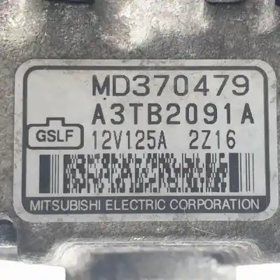 Second-hand car spare part alternator for mitsubishi montero (v60/v70) 6g74 oem iam references md370479 a3tb2091a 