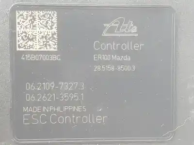 Pezzo di ricambio per auto di seconda mano abs per mazda 3 (bm/bn) sh01 riferimenti oem iam bhr1437a0b 06210234814 esck1900 