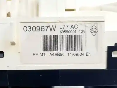 Автозапчасти б/у отопление / кондиционирование воздуха за renault modus k9k750.k9kj7 ссылки oem iam 69590001 69597003 