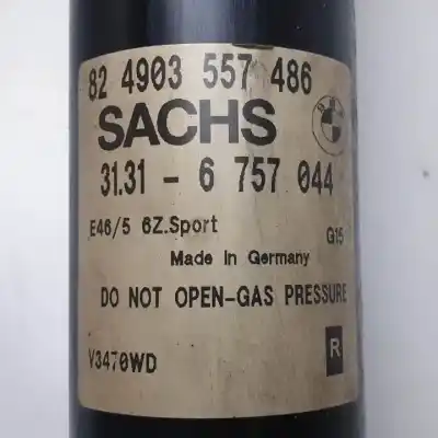 Peça sobressalente para automóvel em segunda mão amortecedor dianteiro direito por bmw serie 3 compact (e46) m47n204d4 referências oem iam 31316757044 824903557486 