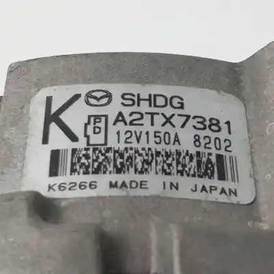 Peça sobressalente para automóvel em segunda mão alternador por mazda 3 (bm/bn) sh01 referências oem iam a2tx7381  