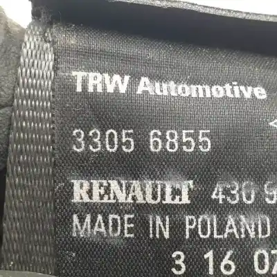 Автозапчасти б/у задний правый ремень безопасности за renault modus k9k766.k9kt7 ссылки oem iam 33056855 34007035d 