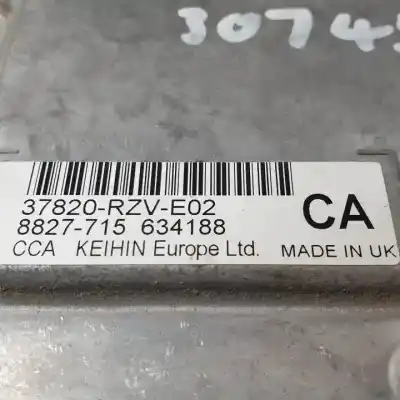 Second-hand car spare part ecu engine control for honda cr-v iii (re_) 2.0 i-vtec (re5, re1) oem iam references 37820rzve02  