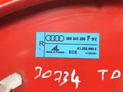 Автозапчасти б/у правый задний фонарь за audi a6 avant (4b5) ake.aym.bfc ссылки oem iam 4b9945096f halógeno 412809999 