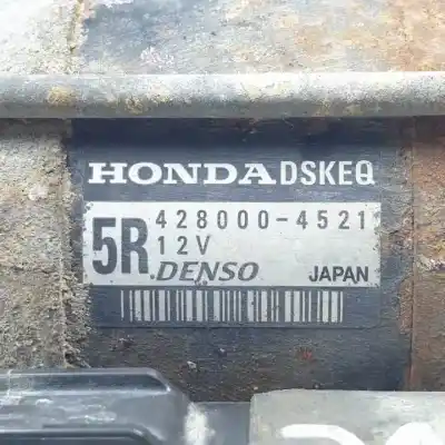 Second-hand car spare part starter motor for honda cr-v iii (re_) 2.0 i-vtec (re5, re1) oem iam references 4280004521  