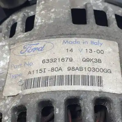 Gebrauchtes Autoersatzteil lichtmaschine zum ford focus turnier (cak) fyda.fydc.fydb.fydd.fydh.1k6.elh00 oem-iam-referenzen 98ab10300gg 63321679 