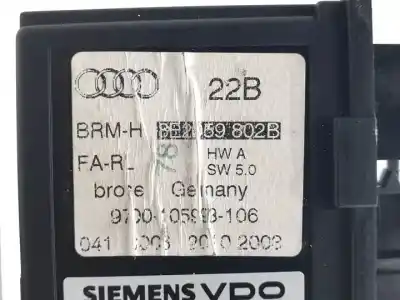 Peça sobressalente para automóvel em segunda mão motor elevador vidro dianteiro direito por audi a4 berlina (8e) avf.awx referências oem iam 9700105993  
