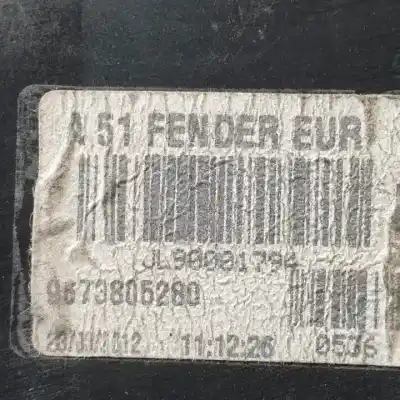 Pezzo di ricambio per auto di seconda mano luci posteriori destra per citroen c3 8hzdv4td.8hrdv4c.8hz.8hr.8h01 riferimenti oem iam 9673805280  