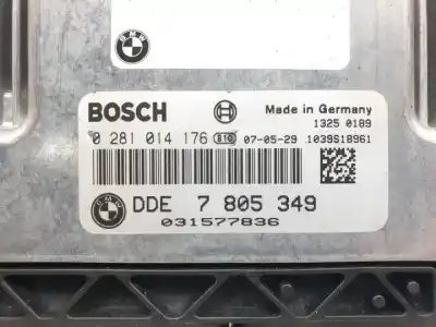 Peça sobressalente para automóvel em segunda mão centralina de motor uce por bmw x3 (e83) m47d20u2.204d4.11000441266 referências oem iam 0281014176 7805349 1039s18961 