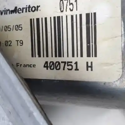 Second-hand car spare part rear left window regulator for renault scénic ii (jm0/1_) 2.0 (jm05, jm0u, jm1n, jm1u, jm2v) oem iam references 400751h  