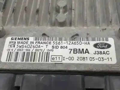 Автозапчастина б/у ебу контролер двигуна для ford fusion (cbk) f6ja.f6jb посилання на oem iam 5ws40240a 5s6112a650ha 