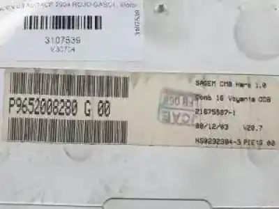 Peça sobressalente para automóvel em segunda mão quadrante por citroen c3 8hy referências oem iam p9652008280 216755971 