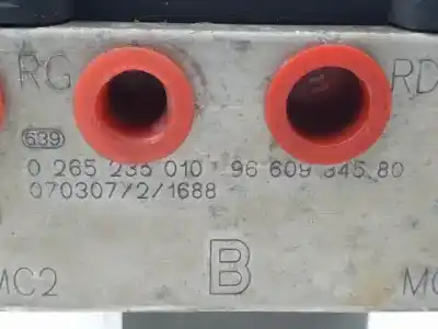 Pezzo di ricambio per auto di seconda mano abs per citroen c4 grand picasso rhj riferimenti oem iam 9660934580 0265235010 0265950464 