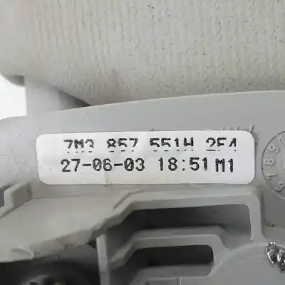 Peça sobressalente para automóvel em segunda mão pára-sol esquerdo por ford galaxy (vy) e5sb referências oem iam 7m3857551h  