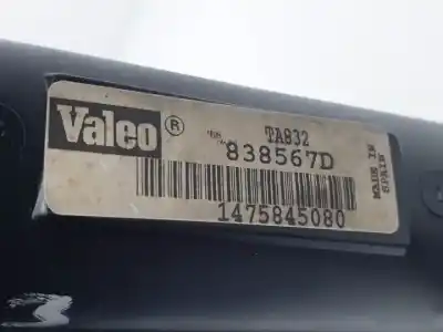 Автозапчастина б/у водяний радіатор для citroen jumpy 1.9 turbodiesel (dhx. d8b / xud9te) посилання на oem iam 1475845080 838567d 