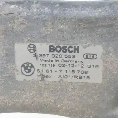 Peça sobressalente para automóvel em segunda mão motor do limpa para brisas por bmw serie 7 (e65/e66) n62b44a referências oem iam 6923740 0390241806 61617115706 